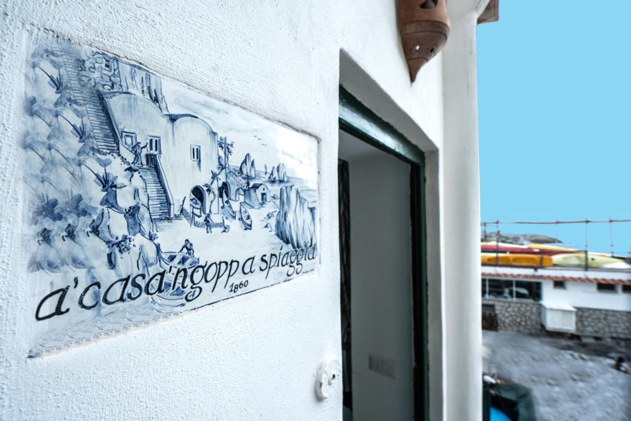 Capri Magic House On The Beach Eksteriør billede